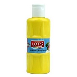 Lets Akrilik Boya 100 Ml Sarı L5752 - Lets