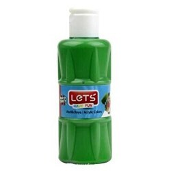 Lets Akrilik Boya 100 Ml Yeşil L5757 - Lets