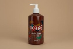 Let’s Akrilik Boya Kahverengi 500 ml - Lets