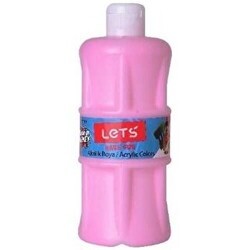 LETS Akrilik Boya 500 ml Pembe - Lets