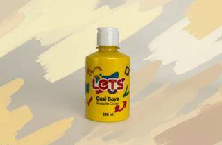 Let’s Guaj Boya Sarı 250 ml - 1