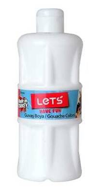 LETS Guaj Boya 500 ml Beyaz - 1