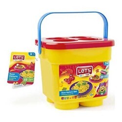 LETS Oyun Hamuru Kova Makarna Seti - Lets