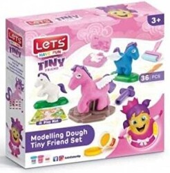 LETS Oyun Hamuru Minik Arkadaş Seti Tiny Set - Lets