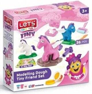LETS Oyun Hamuru Minik Arkadaş Seti Tiny Set - 1