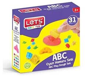 LETS Oyun Hamuru Alfabe Seti - 1