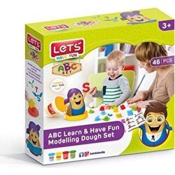 LETS Oyun Hamuru ABC Set - Lets