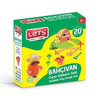LETS Oyun Hamuru Bahçıvan Seti - 1