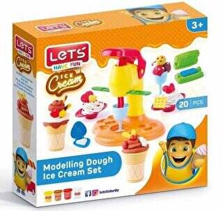 LETS Oyun Hamuru Dondurma Seti - 1
