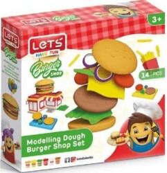LETS Oyun Hamuru Hamburger Seti - Lets