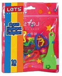 Lets Oyun Hamuru Kalıpları 10 Parça L8417 - Lets