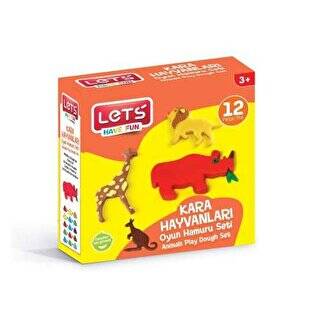 LETS Oyun Hamuru Kara Hayvanları Seti - 1