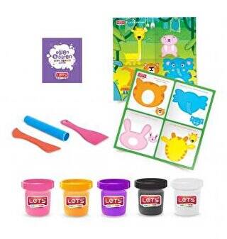 Lets Oyun Hamuru Orman Hayvanları Matı L9011 - 1