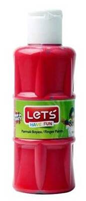 Lets Parmak Boya 100 Ml Kırmızı L5654 - 1