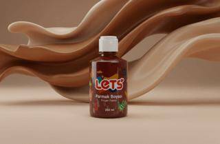 Let`s Parmak Boyası Kahverengi 250 ml - 1