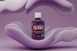 Let`s Parmak Boyası Mor 250 ml - Lets