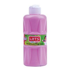 LETS Parmak Boyası 250 ml Pembe - Lets