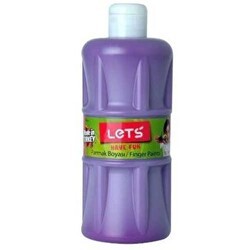 LETS Parmak Boyası 500 ml Mor - Lets