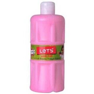 LETS Parmak Boyası 500 ml Pembe - 1