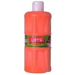 LETS Parmak Boyası 500 ml Turuncu - Lets