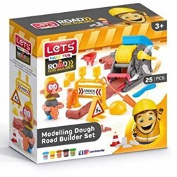 LETS Oyun Hamuru Yol İnşaatı Seti - Lets