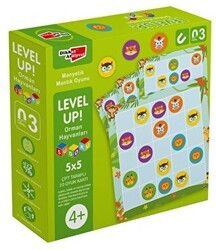 LevelUp! 3 - Orman Hayvanları Sudoku - Dikkat Atölyesi Yayınları