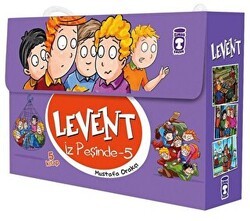 Levent İz Peşinde 5 Set 5 Kitap - Timaş Çocuk