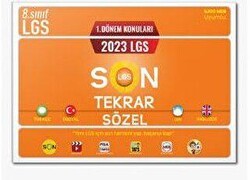 Tonguç Akademi LGS 1. Dönem Sözel Son Tekrar - 1