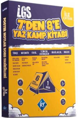 LGS 7`den 8`e Yaz Kamp Kitabı - 1