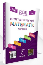 Karekök Yayıncılık LGS 8. Sınıf ROS Beceri Temelli Yeni Nesil Matematik Soruları - Karekök Yayıncılık