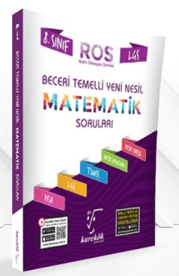 Karekök Yayıncılık LGS 8. Sınıf ROS Beceri Temelli Yeni Nesil Matematik Soruları - 1