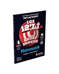 Muba Yayınları LGS 8.Sınıf Matematik 12 Li Hedef Deneme - 1