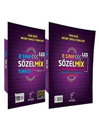 LGS 8. Sınıf SözelMix Beceri Temelli Sorular - 1