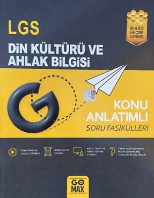 LGS Din Kültürü ve Ahlak Bilgisi Konu Anlatımlı Soru Fasikülleri - 1
