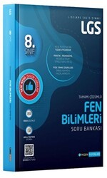 Pegem Akademi Yayıncılık LGS Fen Bilimleri Tamamı Çözümlü Soru Bankası - Pegem Akademi Yayıncılık