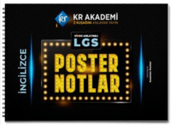 LGS İngilizce Poster Notlar - KR Akademi Yayınları