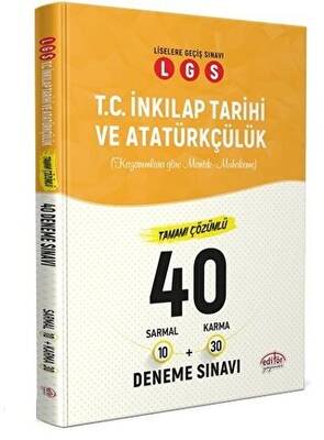 Editör Yayınevi LGS İnkılap Tarihi 40 Branş Denemesi Nasıl Çözülür - 1