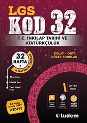 Tudem Yayınları - Bayilik Lgs Kod 32 İnkılap Tarihi Ve Atatürkçülük Tudem Yayınları - Tudem Yayınları - Bayilik