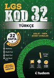 Tudem Yayınları - Bayilik Lgs Kod 32 Türkçe Tudem Yayınları - Tudem Yayınları - Bayilik