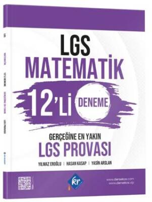 LGS Matematik 12`li Deneme Gerçeğine En Yakın LGS Provası - 1