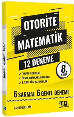 Tandem Yayınları LGS Matematik 8. Sınıf 12 Deneme Otorite - 1