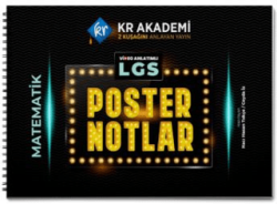 LGS Matematik Poster Notları - KR Akademi Yayınları