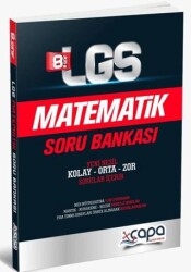 LGS Matematik Soru Bankası - Çapa Yayınları