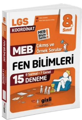 LGS MEB Çıkmış ve Örnek Sorular Fen Bilimleri 15’li Deneme - 1