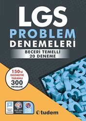 Tudem Yayınları - Bayilik LGS Problem Denemeleri - Tudem Yayınları - Bayilik