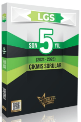 LGS Son 5 Yıl Çıkmış Sorular 2021-2025 - Liderler Karması Yayınları