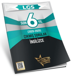 LGS Son 6 Yıl İngilizce Çıkmış Sorular 2020-2025 - Liderler Karması Yayınları