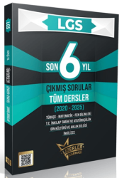 LGS Son 6 Yıl Tüm Dersler Çıkmış Sorular 2020-2025 - Liderler Karması Yayınları