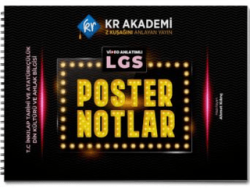 LGS T.C İnkılap Tarihi ve Atatürkçülük Din Kültürü ve Ahlak Bilgisi Poster Notları - KR Akademi Yayınları