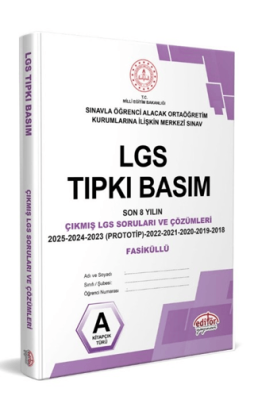 LGS Tıpkı Basım Çıkmış Sorular ve Çözümleri - 1